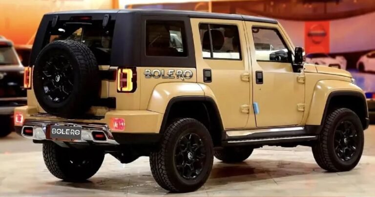 New Mahindra Bolero Launched बेहतरीन फीचर्स, पावरफुल इंजन और शानदार मूल्य!